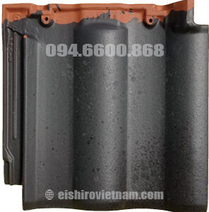 Ngói sóng Eishiro Proud BB40 màu Đen Bắc Âu BB3 tráng men nhập khẩu Nhật Bản