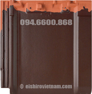 Ngói Nhật cao cấp Eishiro UU40 Matte Brown 
