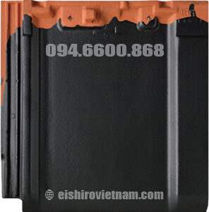 ngói nhập khẩu Nhật Bản Eishiro UU40 Matte Black