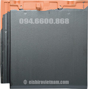 Ngói Top 1 Nhật Bản Eishiro PP40 Silver Black