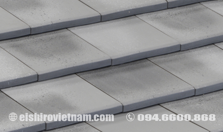ngói nhập khẩu nhật eishiro PP40 Nordic Gray - Ảnh 2
